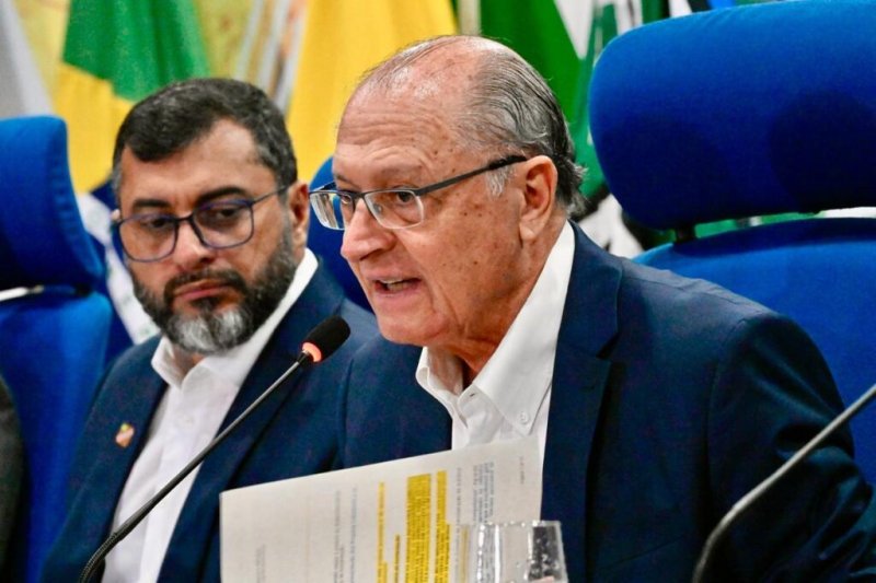 Geraldo Alckmin em participação na primeira reunião do ano do Conselho de Administração da Superintendência da Zona Franca de Manaus. Foto: Cadu Gomes / VPR.