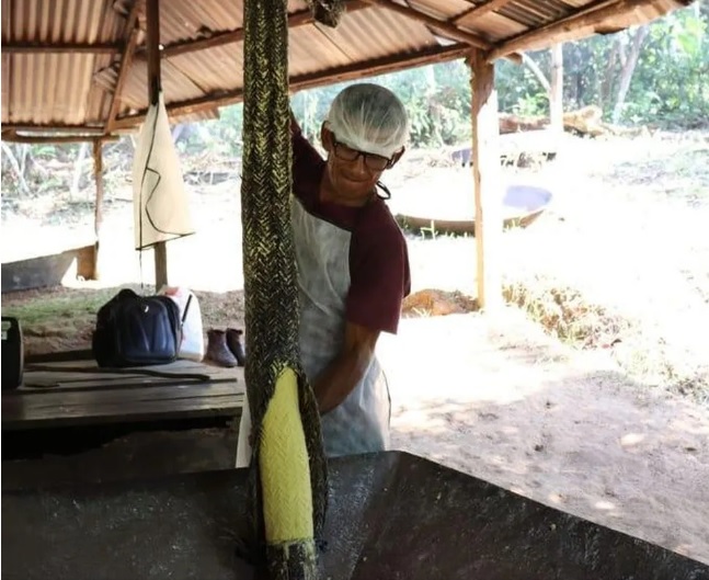 A produção é realizada no município de Uarini, interior do Amazonas: Foto: Arquivo Pessoal/ Jhonny Brito.