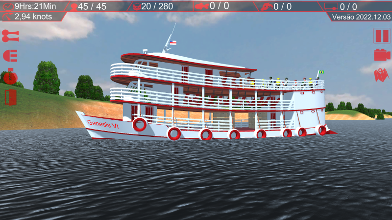 O jogador se transforma no “capitão da embarcação”, podendo personalizar e conduzir a frota de barcos. Foto: Divulgação/Internet