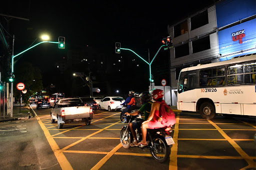 Semáforo inteligente em Manaus | Foto: Divulgação