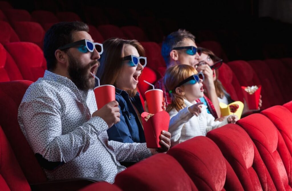 A realidade em 3D se expandiu, principalmente, nos cinemas. Foto: Divulgação/Freepik